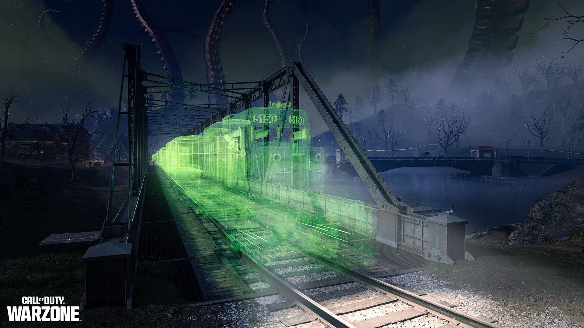 How to complete the Ghost Train Easter Egg on Haunted Hollow in Warzone Season 6