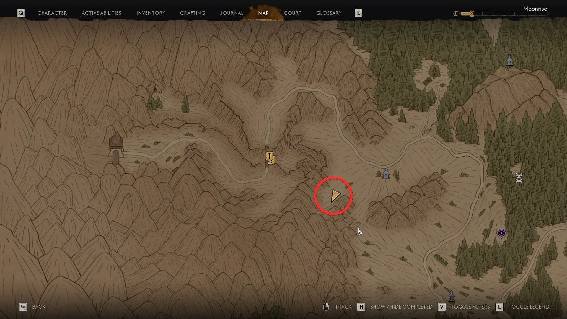 Reach this specific location first (Image via SK Gaming || Bandai Namco)