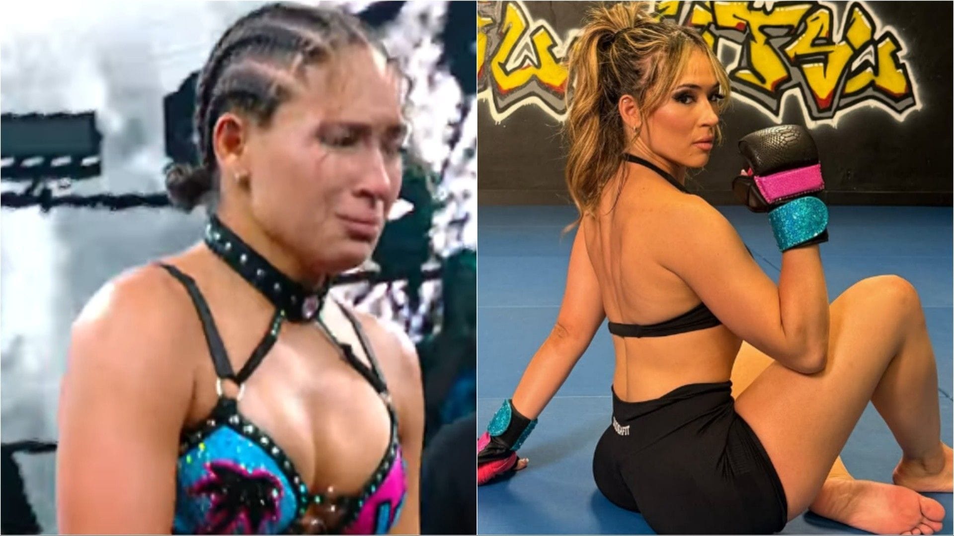[Watch] Lola Vice breaks down in tears after bombshell WWE announcement