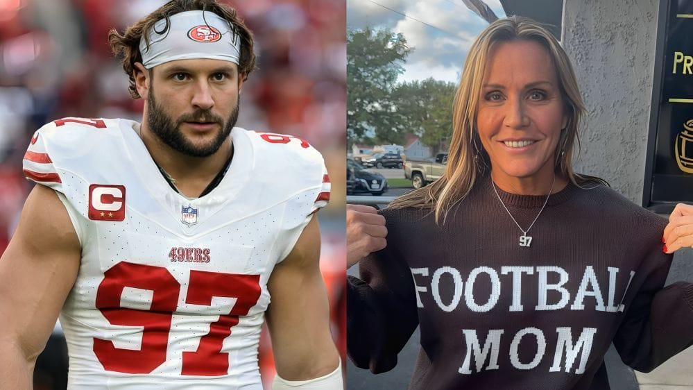 Nick Bosa's mom Cheryl makes her stance clear as 49ers star gets green light for Week 1 return vs. Rams in Australia