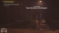 Find safe passage for the rangers by opening the gate (Image via Sportskeeda Gaming || Remedy Entertainment)