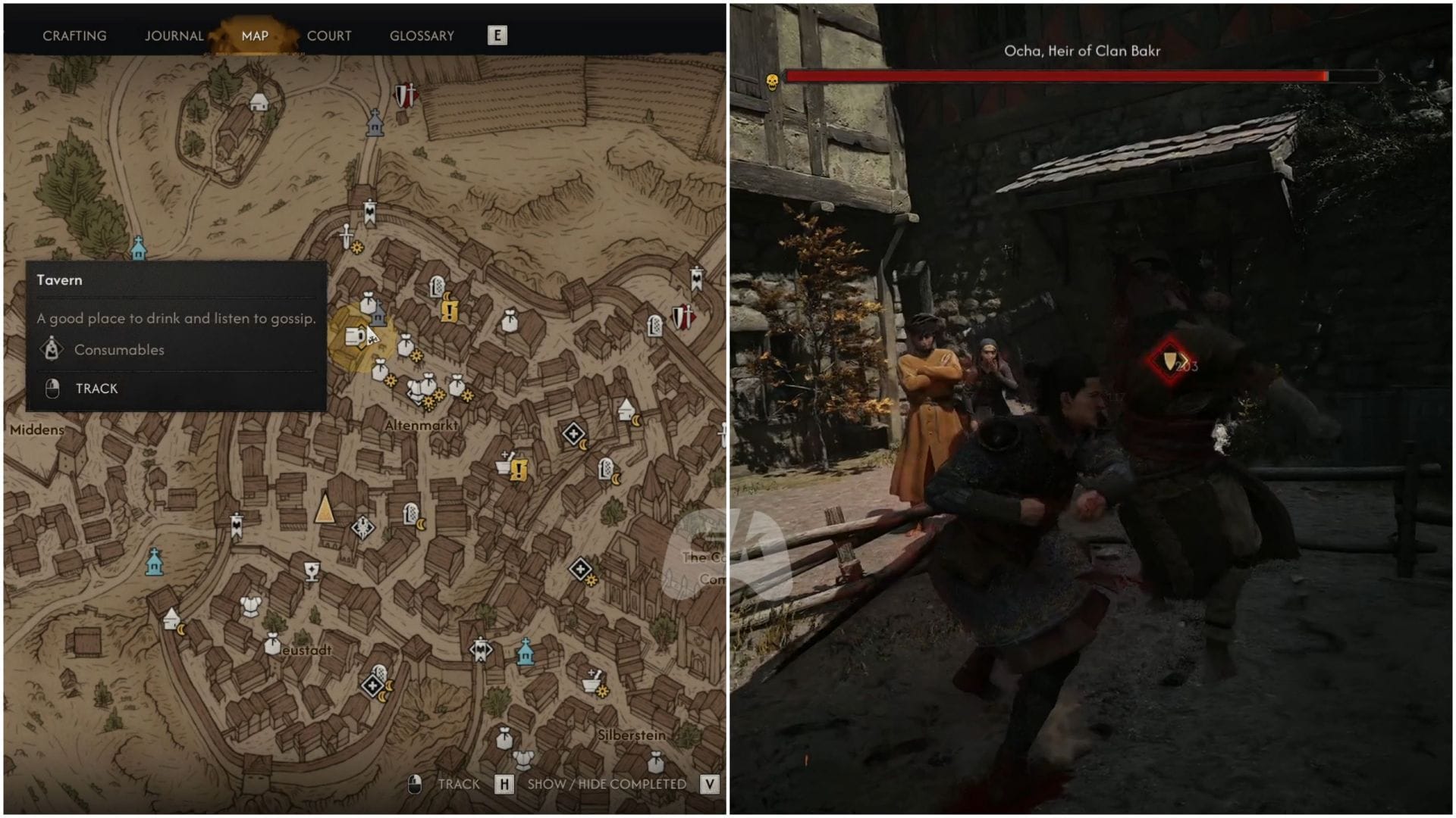 Find Ocha in this particular tavern (Image via SK Gaming || Bandai Namco)