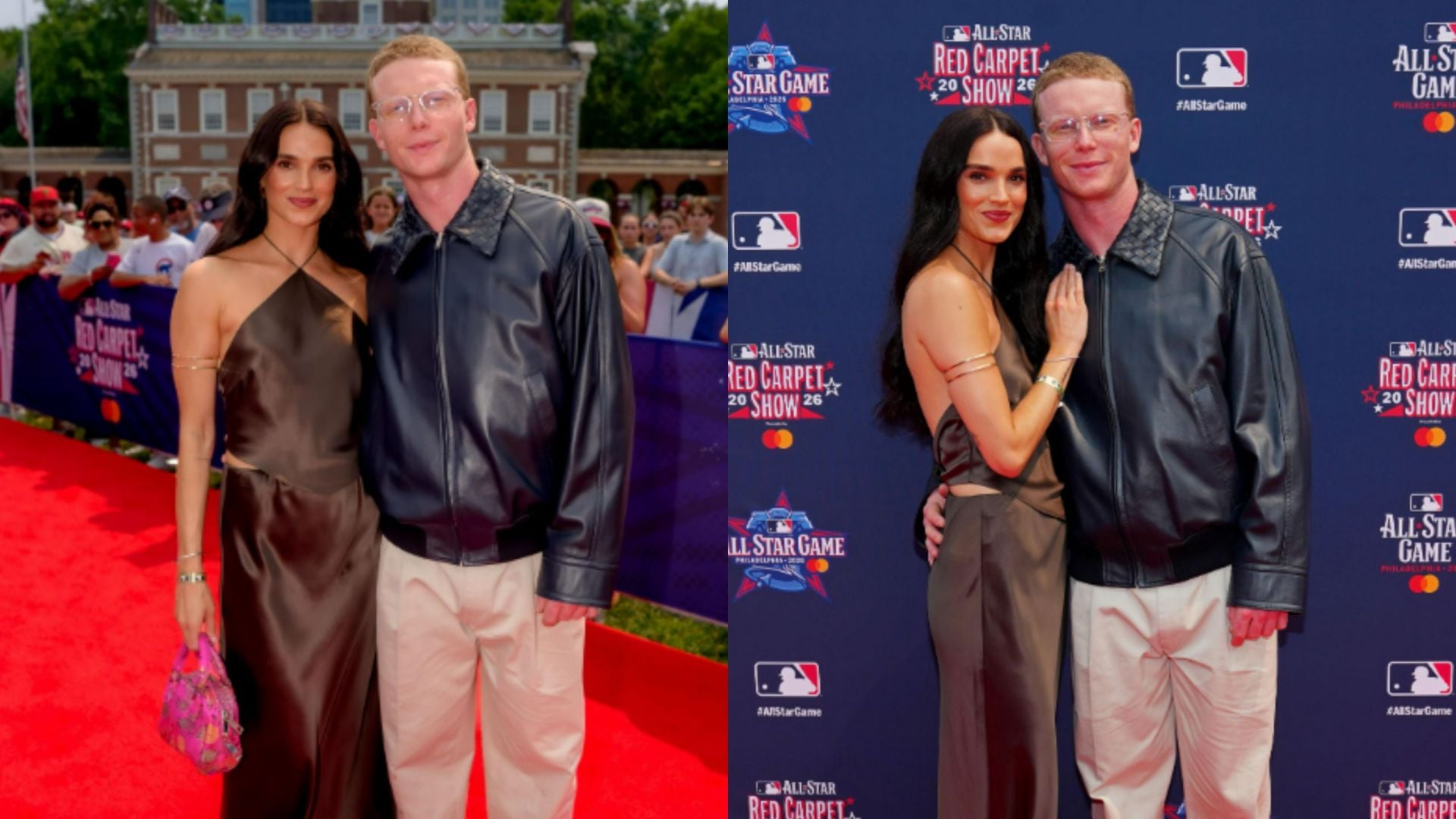 PICTURE: Pete Crow-Armstrong's girlfriend Madeline Kennedy dons blue bikini top with patterned skirt during fun outing with Alex Bregman's wife Reagan