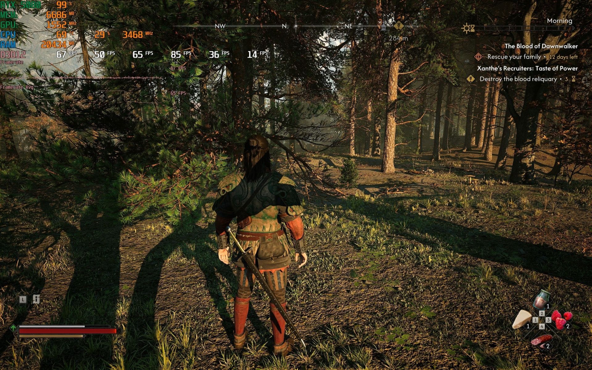 All crafting recipes in The Blood Of Dawnwalker and how to get them