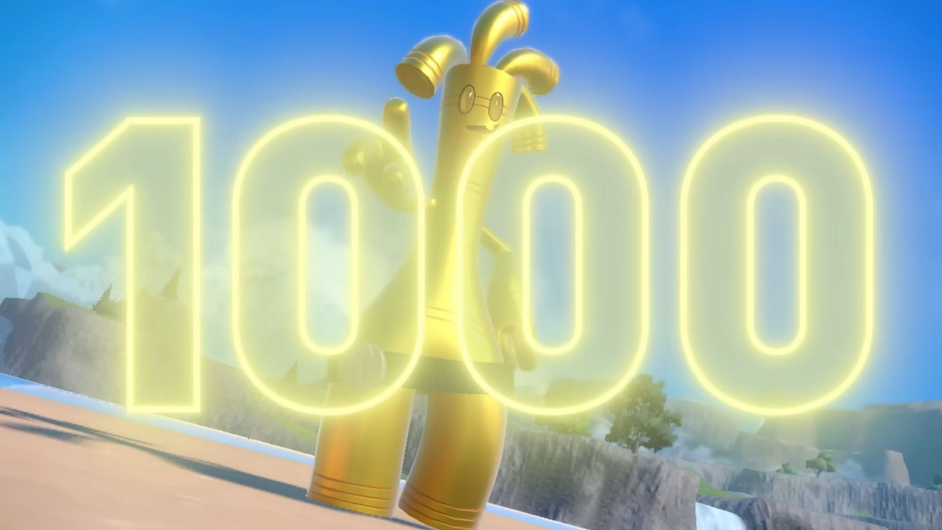 Pokemon creates pure gold Gholdengo statue that will retail for around $10,000