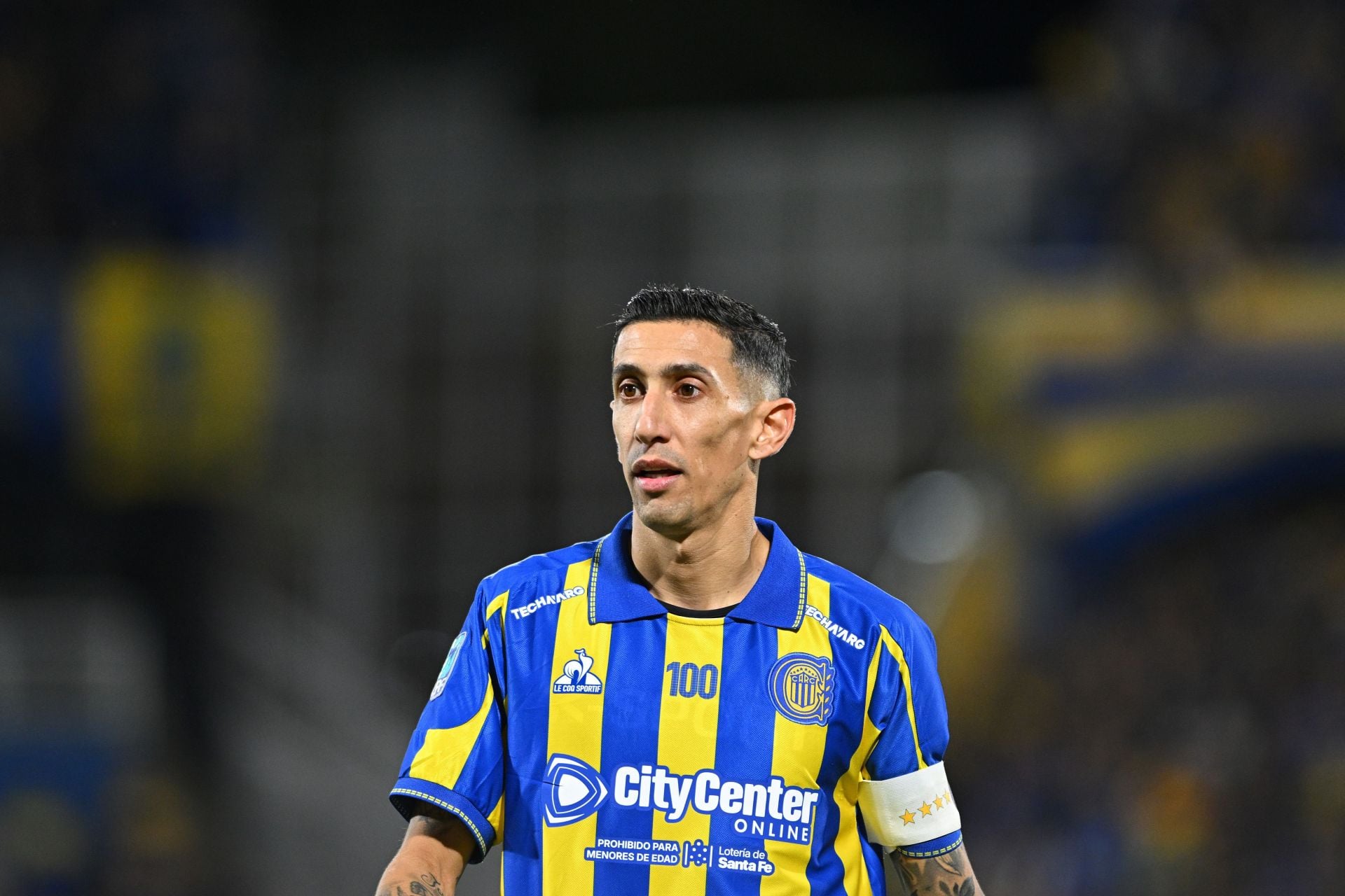 "I'm not Messi, but maybe it'll work" - Angel Di Maria on his free-kick goal that helped Rosario Central win Supercopa International 