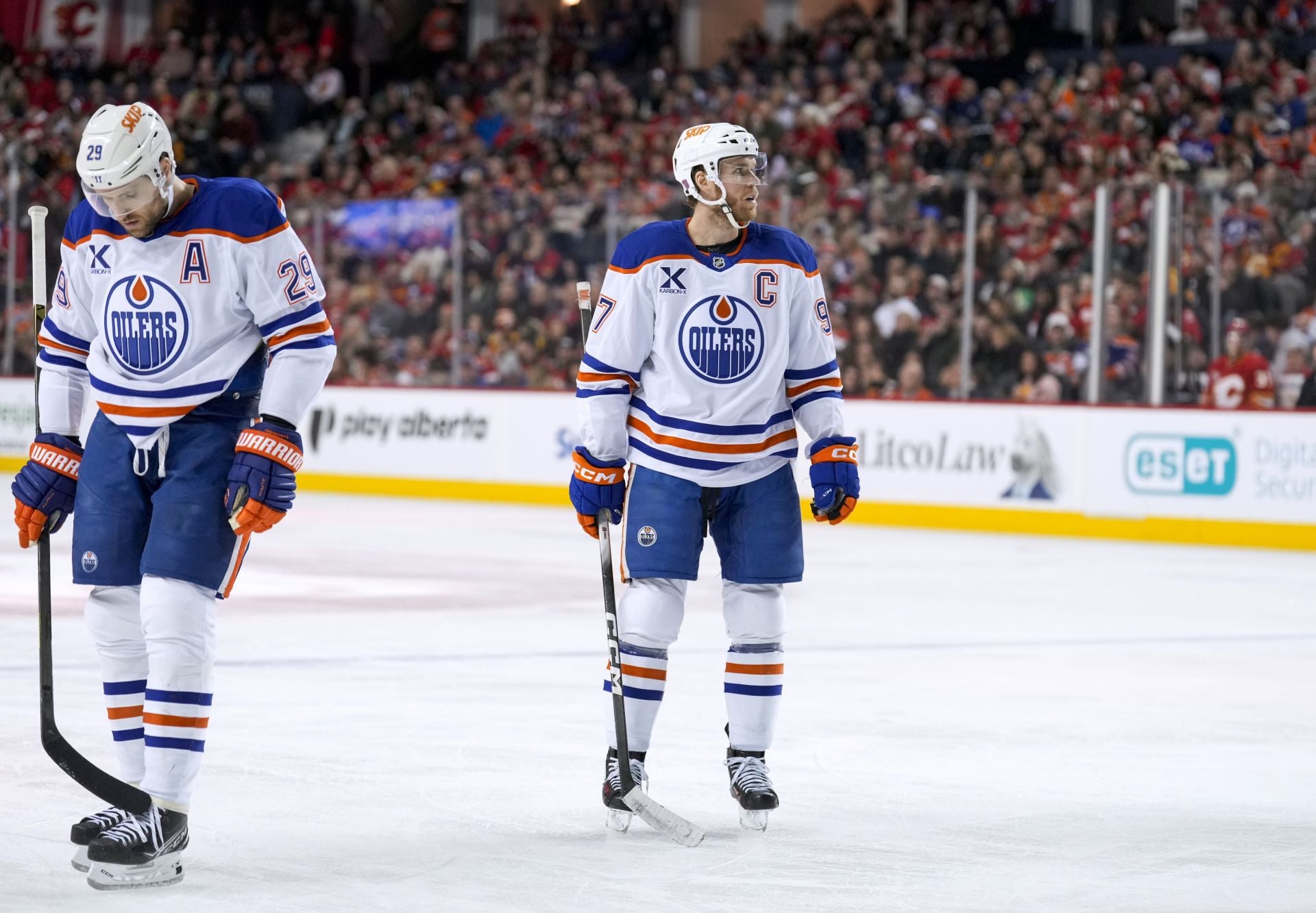 Leon Draisaitl admits Connor McDavid's uncertain future in Edmonton is putting pressure on Oilers' Stanley Cup window