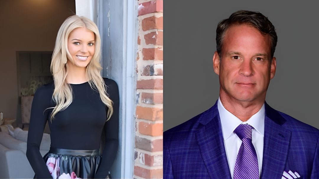Lane Kiffin's daughter Landry goes over-the-top in gold sequin fringe cape for LSU vs. Texas A&M clash