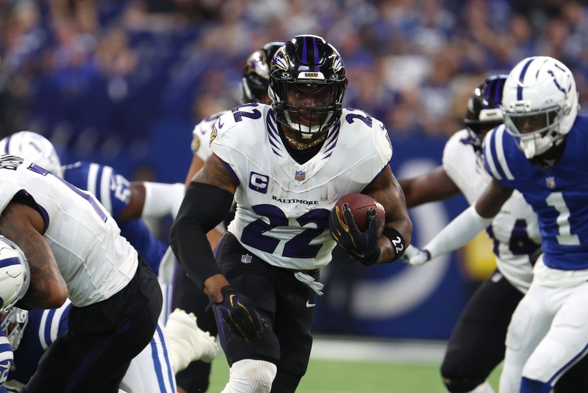 Derrick Henry had a steep decline in Week 2 - NFL 2026 - Source: Imagn