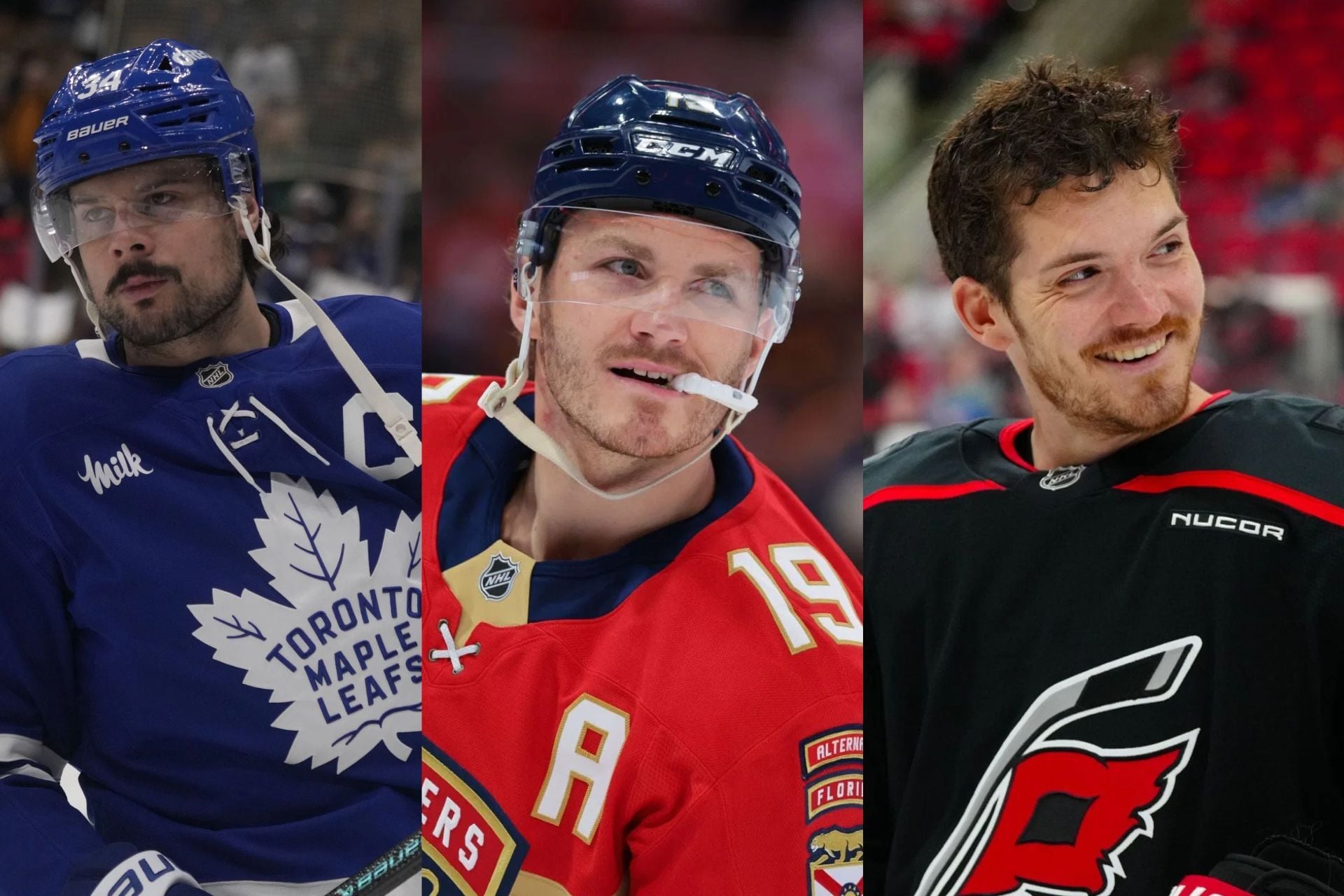 Matthew Tkachuk jokingly warns Auston Matthews and Jack Roslovic over attempting "Superman" celebration