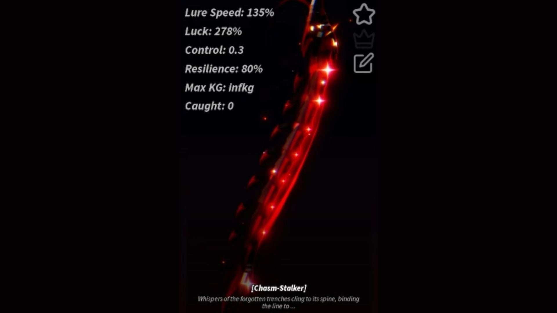 Chasm-Stalker rod (Image via Roblox)