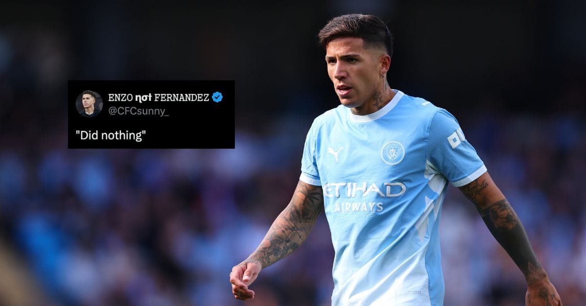 Fans react to Enzo Fernandez’s performance on Manchester City debut after £125 million transfer from Chelsea