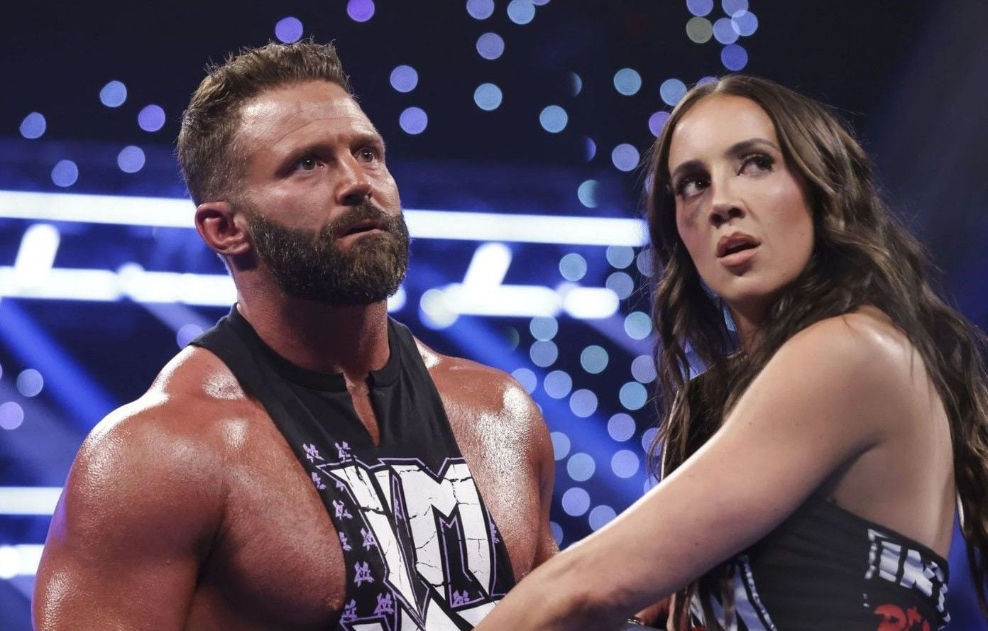 "I wasn't happy about it," says WWE star Matt Cardona after his wife Chelsea Green recently kissed someone