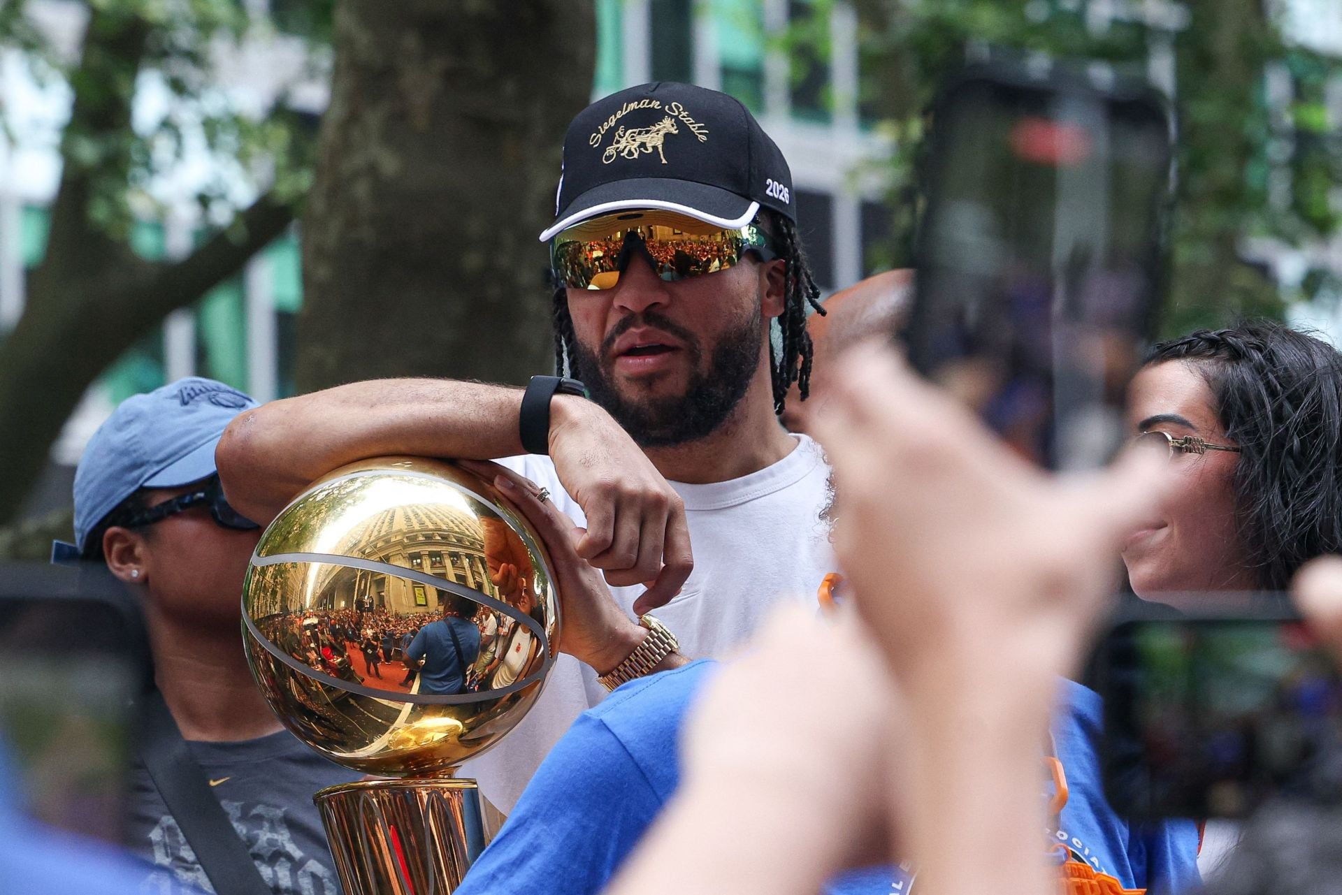Jalen Brunson and the Knicks hope to defend their NBA title - Image Source: IMAGN