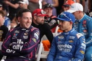 Alex Bowman (L) and Kyle Larson - NASCAR Cup Series, Atlanta. Source: Getty