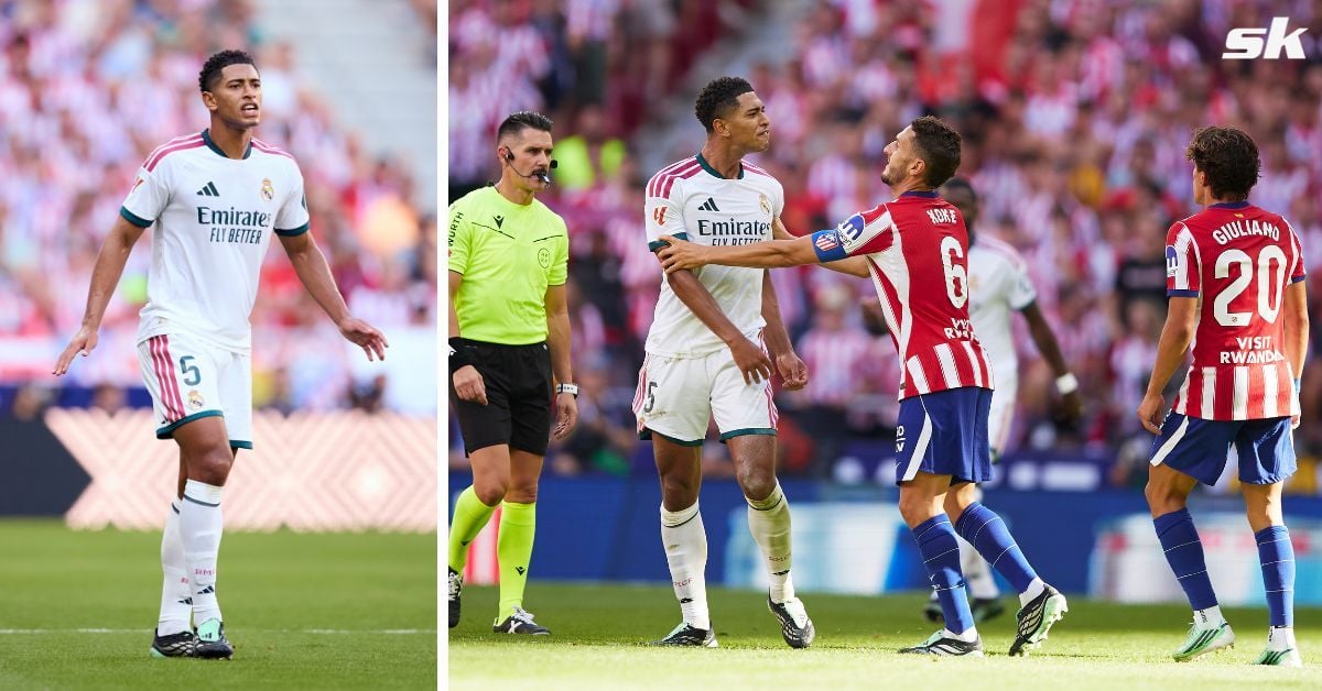“F***ng p***y” - Jude Bellingham’s X-rated comment at Atletico star Giuliano Simeone during Real Madrid loss revealed