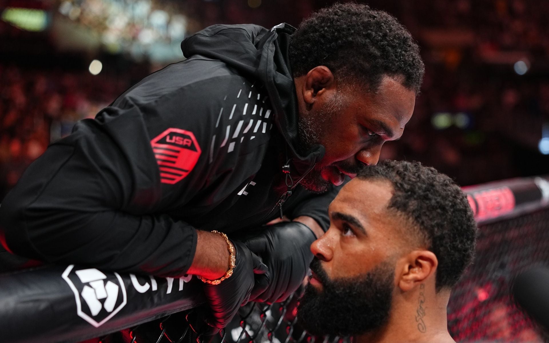 "It was my decision" - Jon Jones reveals why Gable Steveson was taken backstage immediately after UFC 331 loss