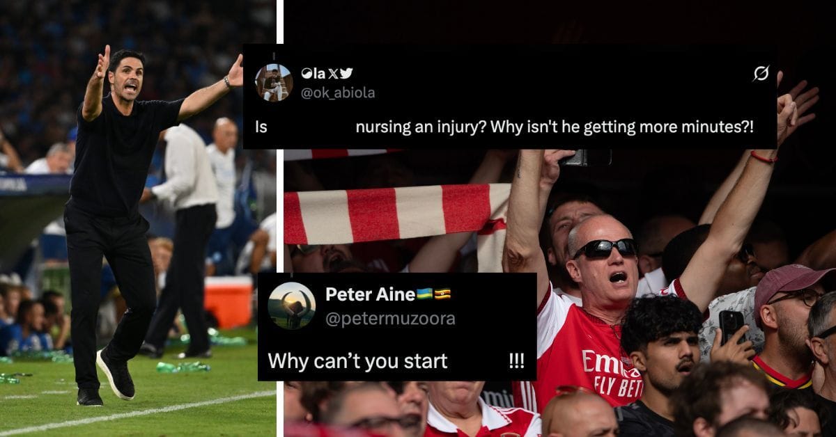 “I'm surprised” - Arsenal fans worried about why midfielder is not part of line-up to face Sunderland