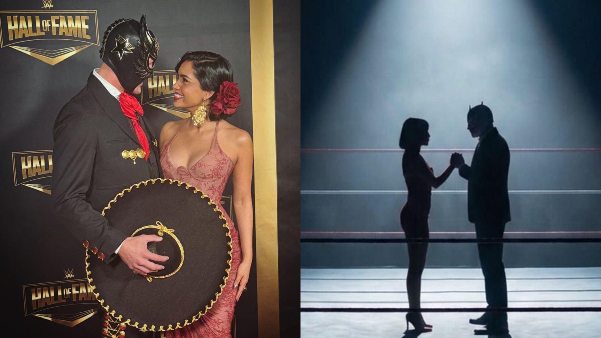 "Te amo muchas" - Emotional El Grande Americano celebrates with Andrea Bazarte after AAA Mega Championship win