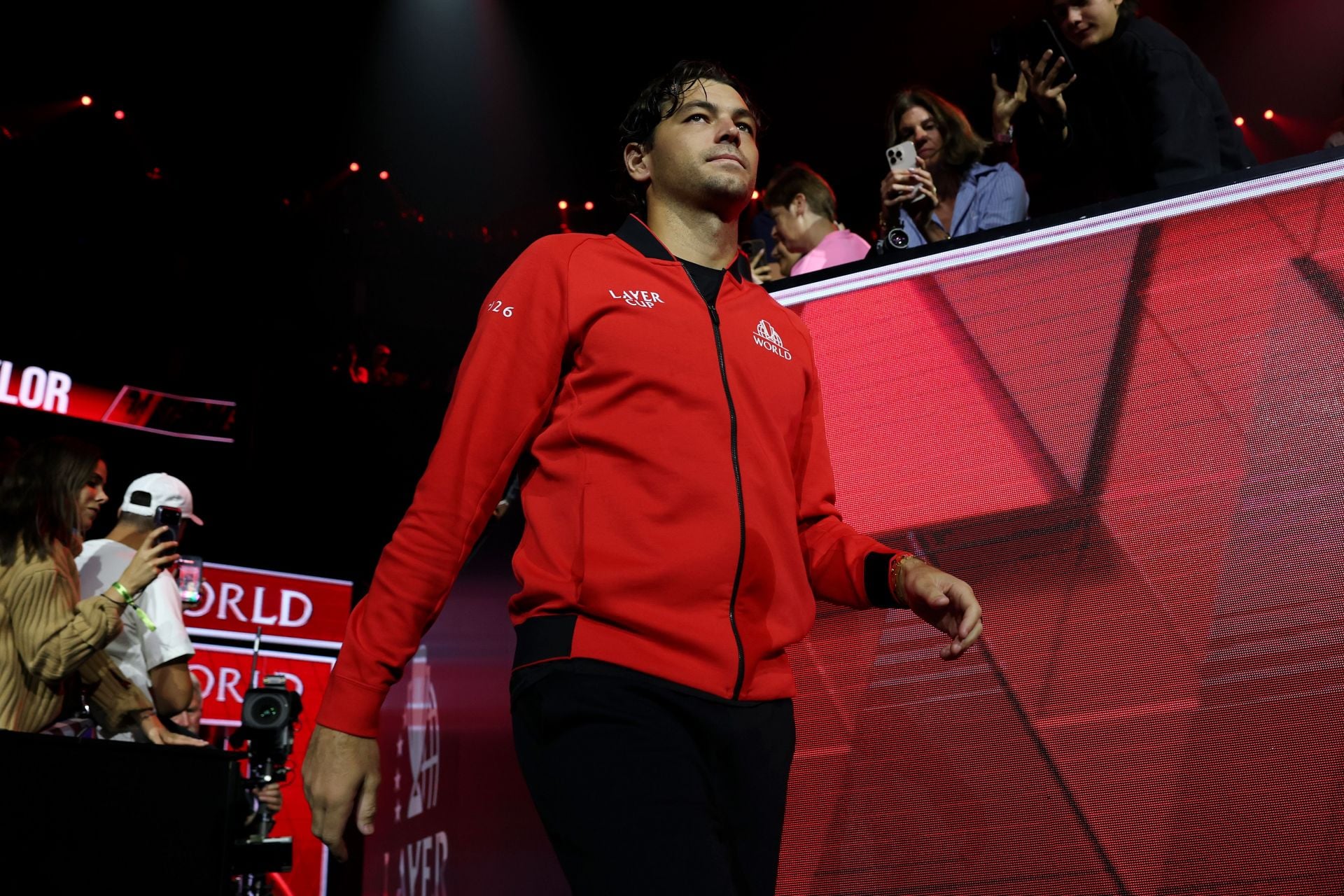 Andre Agassi's son Jaden consoles Taylor Fritz after Team World's tough Laver Cup loss to Team Europe