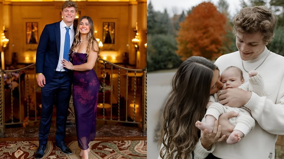 J.J. McCarthy’s wife Katya shows off BTS of Week 2 as Vikings QB3 watches Bears clash from sidelines