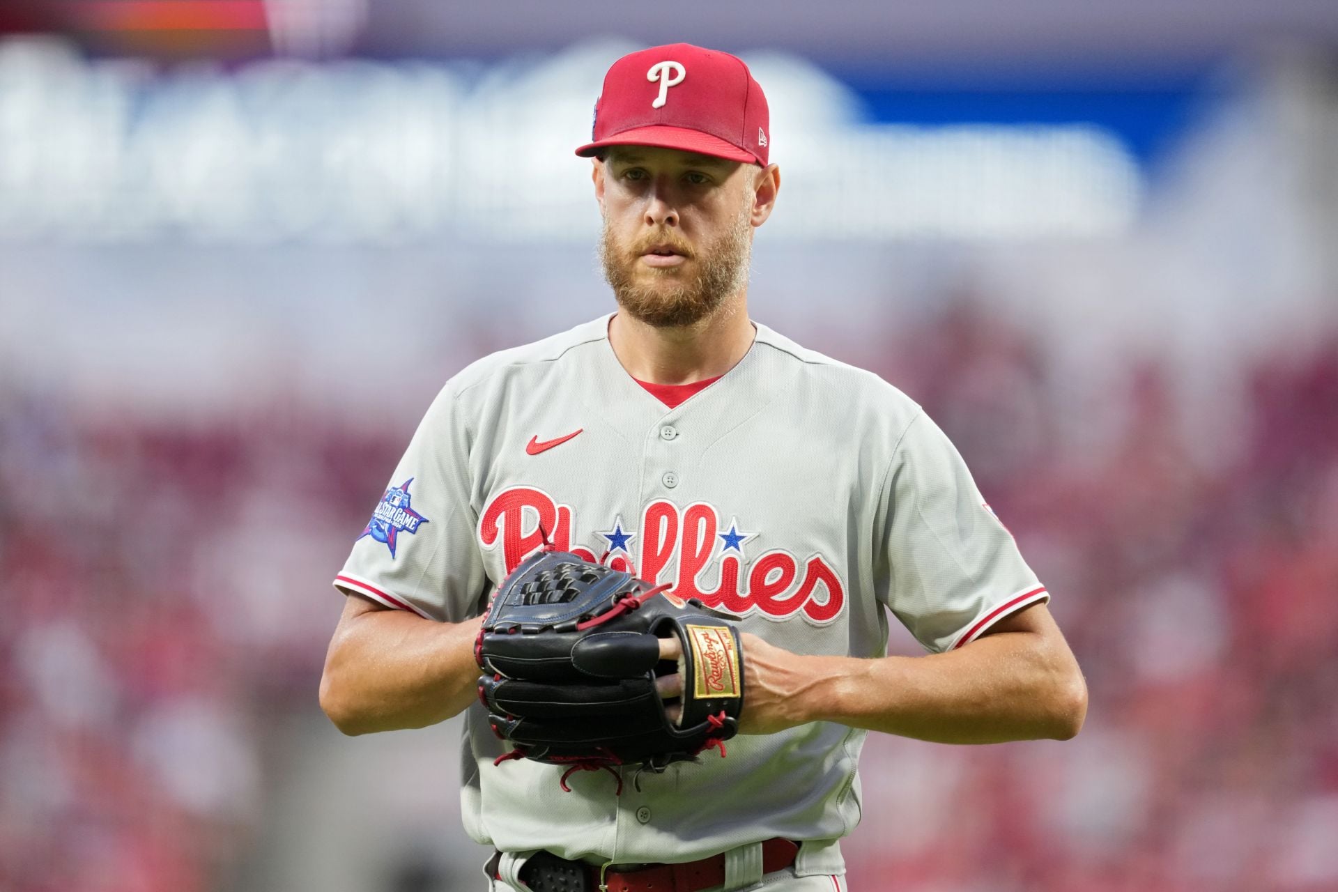 PICTURES: Zack Wheeler’s wife Dominique rocks ruffled neck mini dress in indoor photoshoot