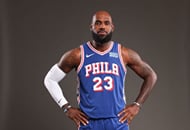 LeBron James was swept in the second round last season - Source: Imagn