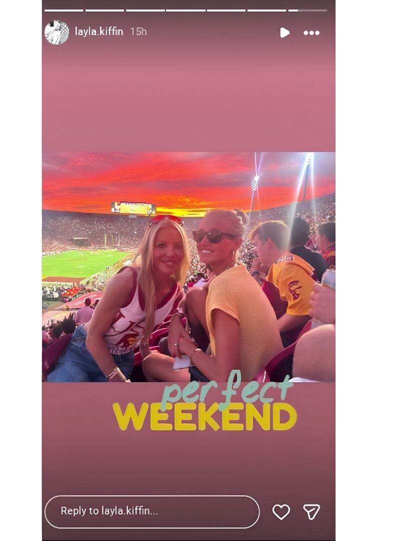 Source: (Via Instagram/ @layla.kiffin)