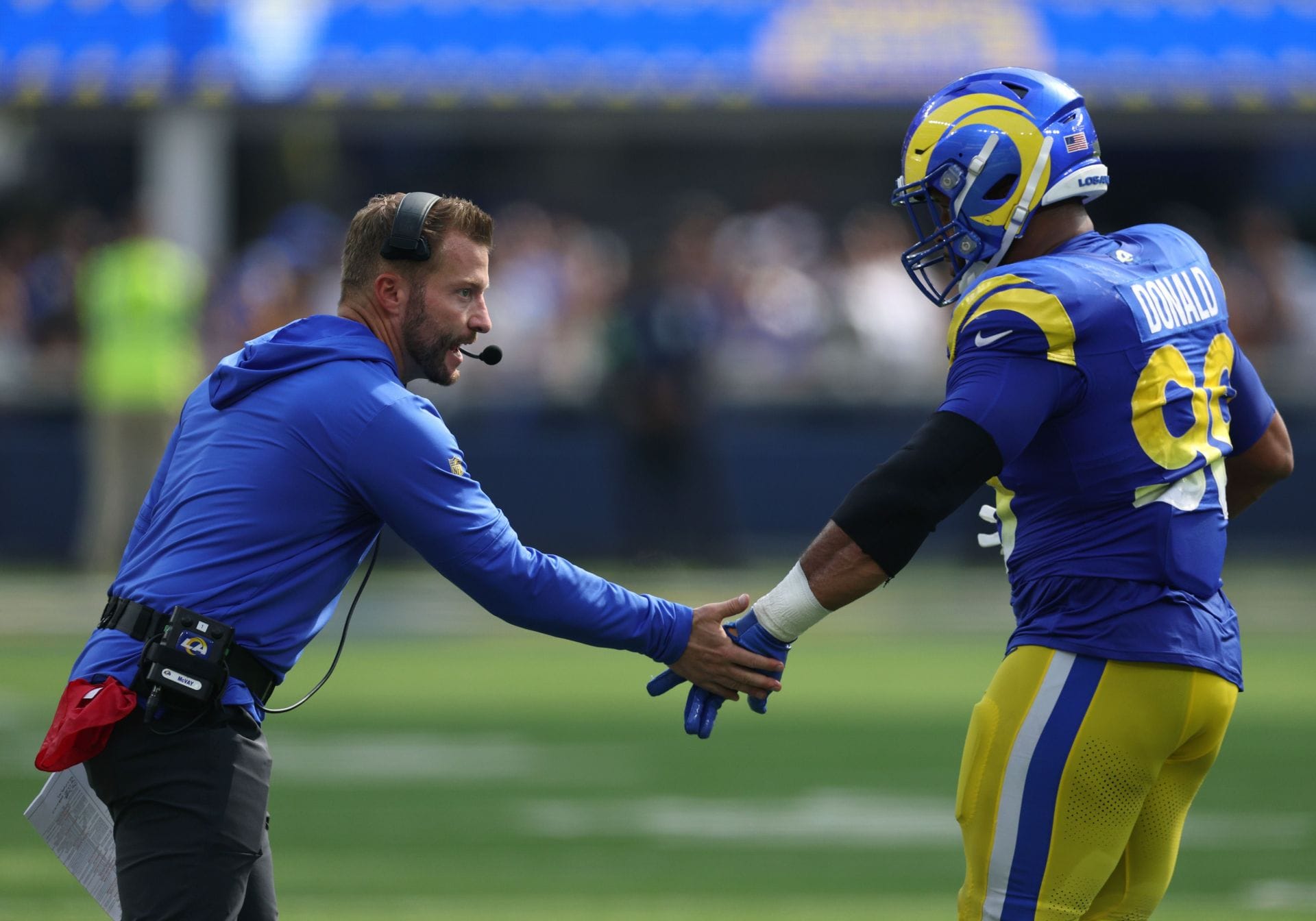 Rams insider reveals HC Sean McVay's stance on Aaron Donald's status for Week 1 game in Australia vs 49ers