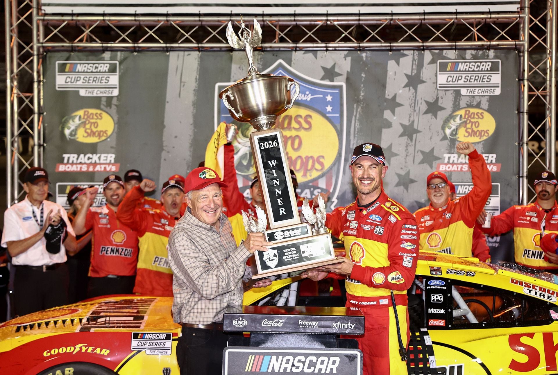 Joey Logano’s Bristol win puts him on an exclusive NASCAR list led by Jimmie Johnson