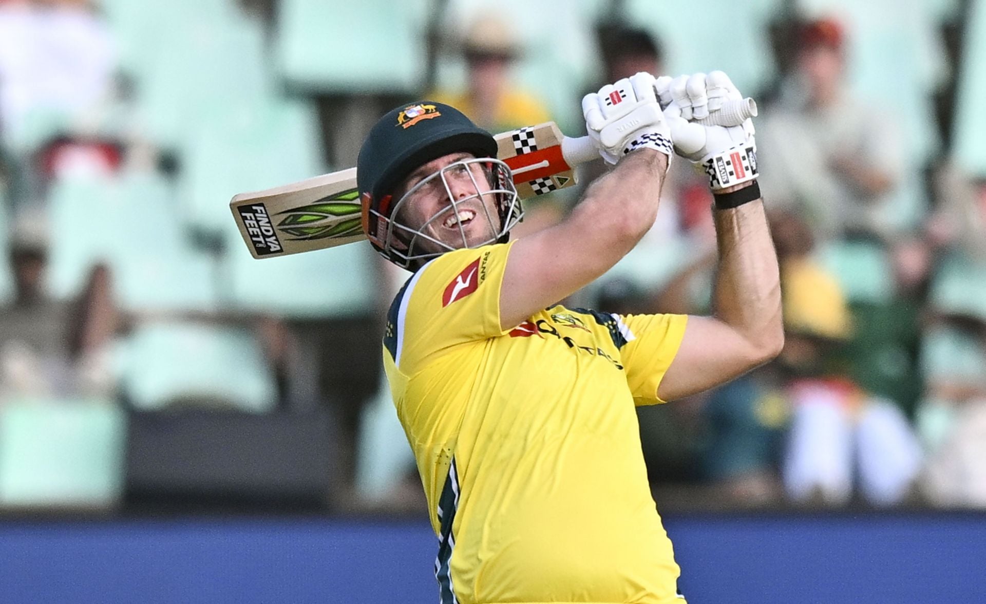 Mitchell Marsh smashes MI pacer for monstrous 104-meter six to reach 31-ball half-century in SA vs AUS 2026 1st ODI [In Pictures]