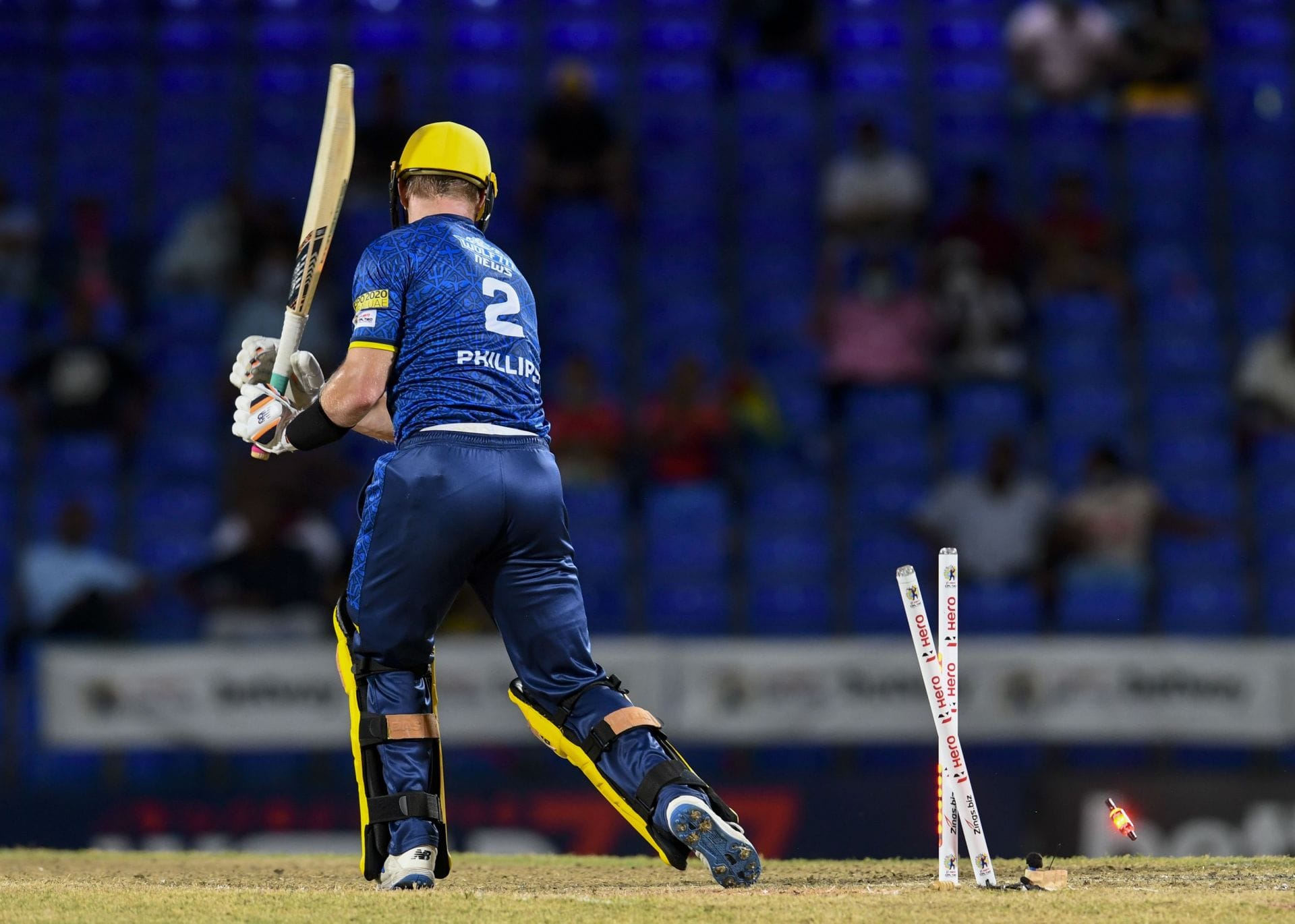 Former CSK spinner cleans up clueless Glenn Phillips on 37 with brilliant carrom ball in GAW vs SLK CPL 2026 clash [Watch]