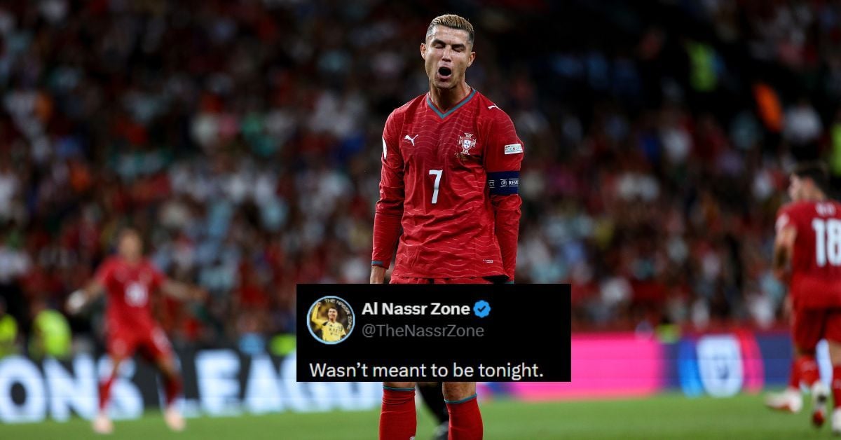 "He was garbage to be honest" - Fans make feelings clear about Cristiano Ronaldo's showing as he's subbed out in Portugal vs Wales clash