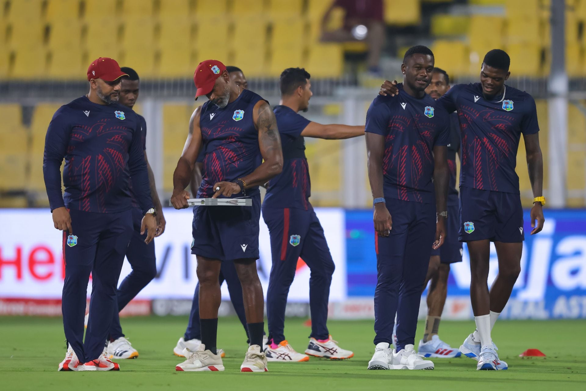 West Indies opener pumps the air after slamming fastest hundred against India in IND vs WI 2026 2nd ODI