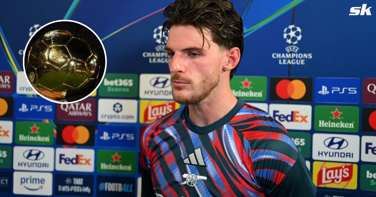 "You know who I want to win" - Arsenal star Declan Rice names his favorite to win 2026 Ballon d'Or