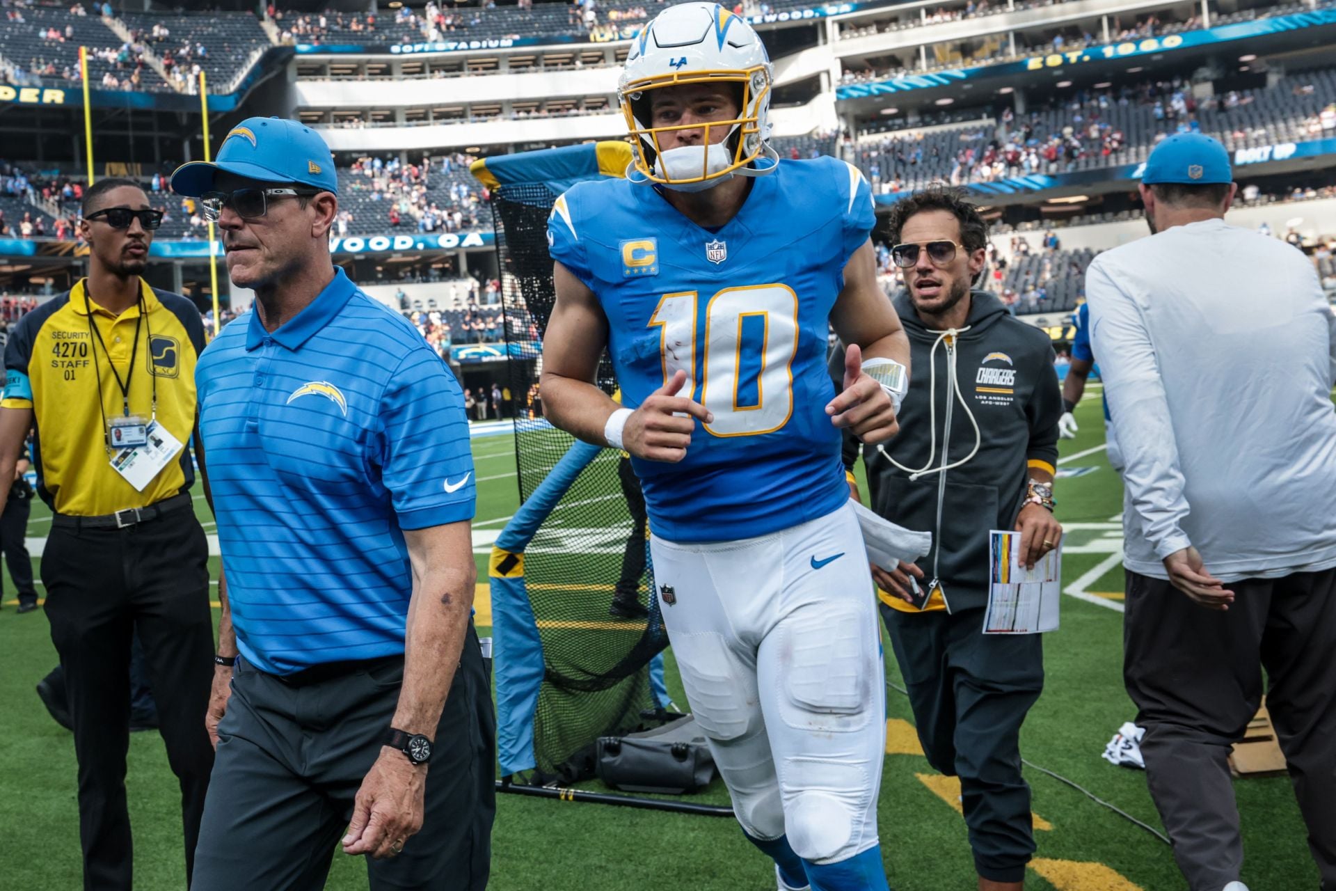 "Chargers should be arrested for wire fraud": NFL analyst eviscerates Jim Harbaugh, Mike McDaniel having 'no real plan' to help Justin Herbert