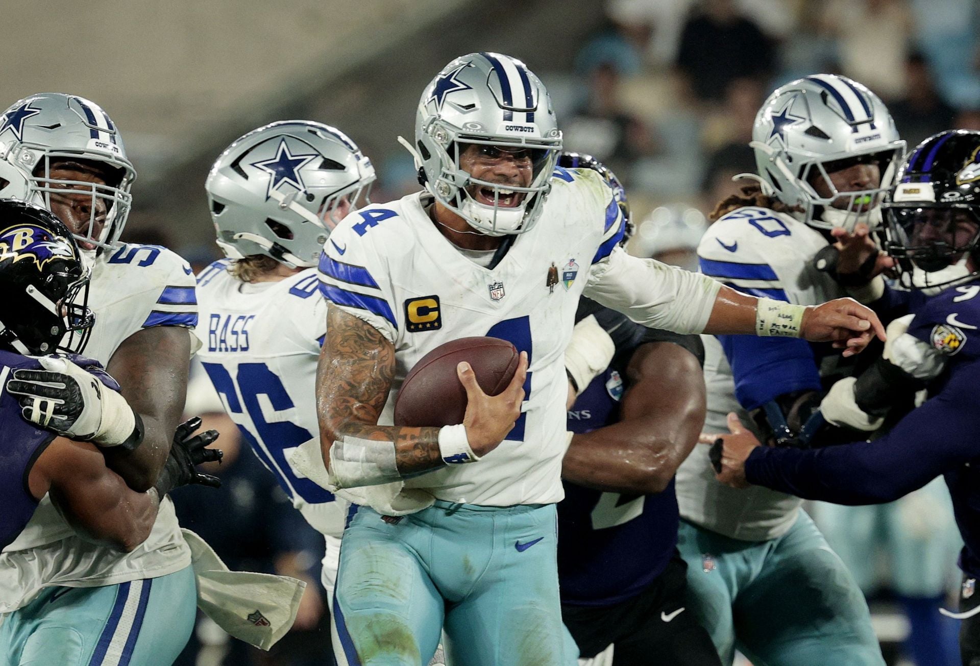Dak Prescott is 2-5 in the postseason - Source: Imagn