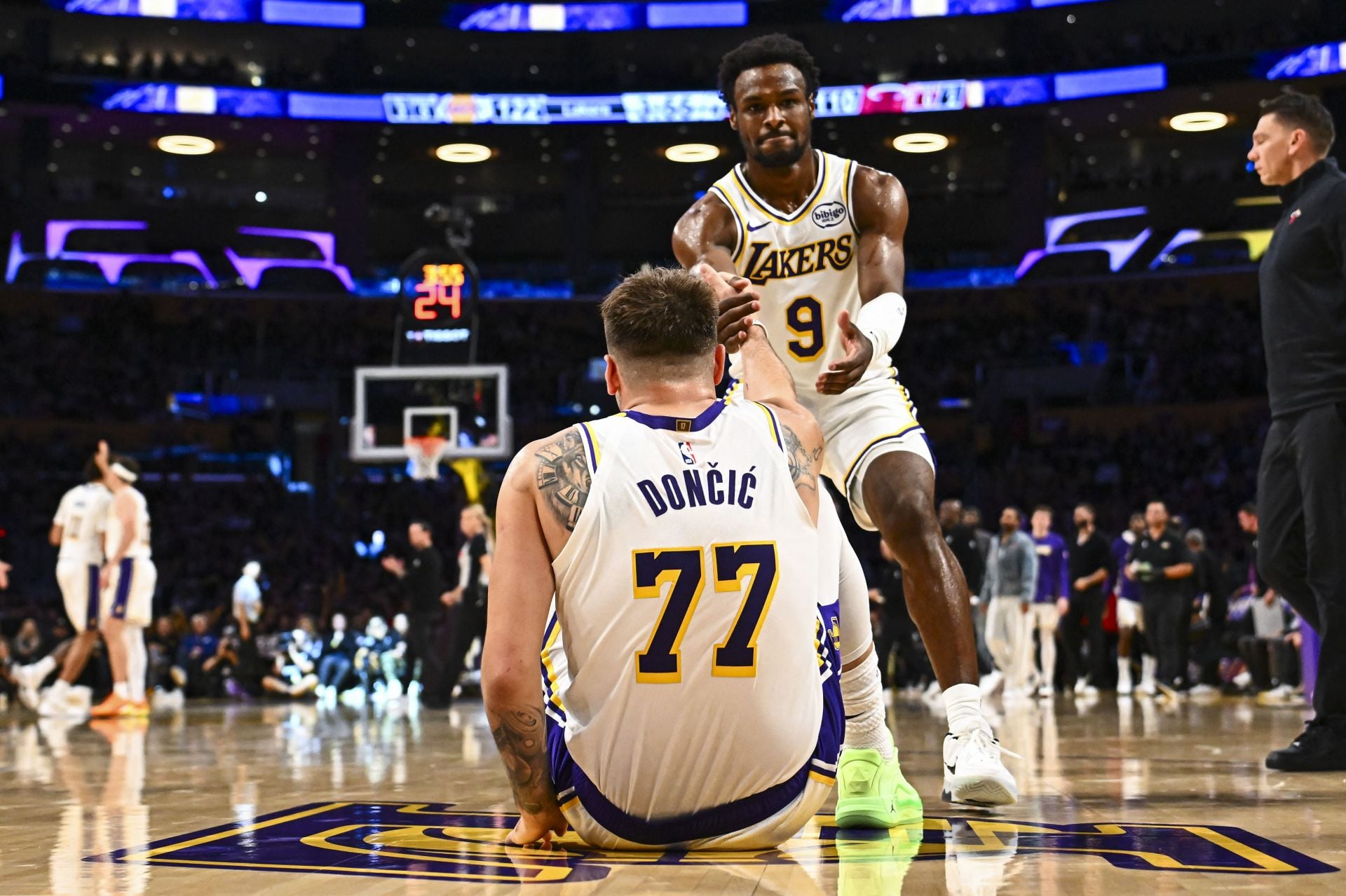 "Bronny James in the rotation?!", "That sounds horrible" - Fans Stunned As JJ Redick Keeps Starting Spots 'Up For Grabs' On Lakers New-Look Roster