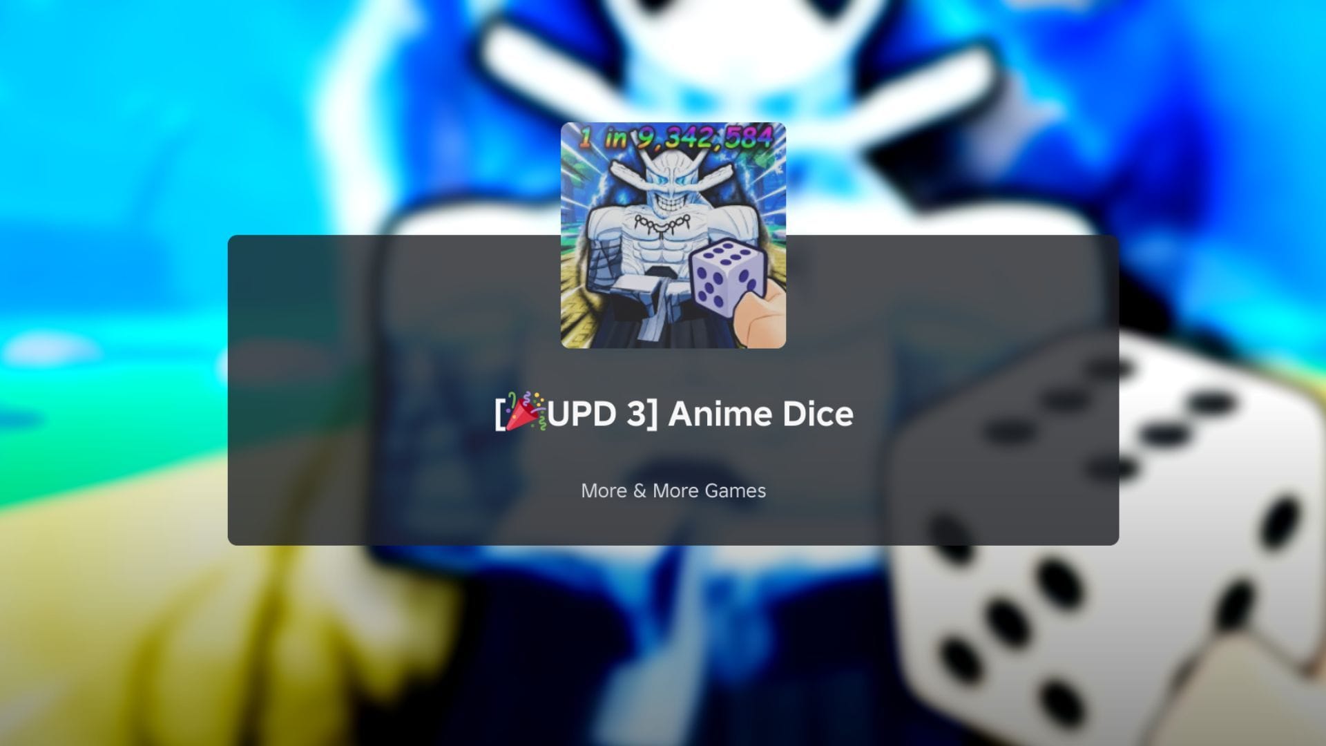 Anime Dice Grades guide