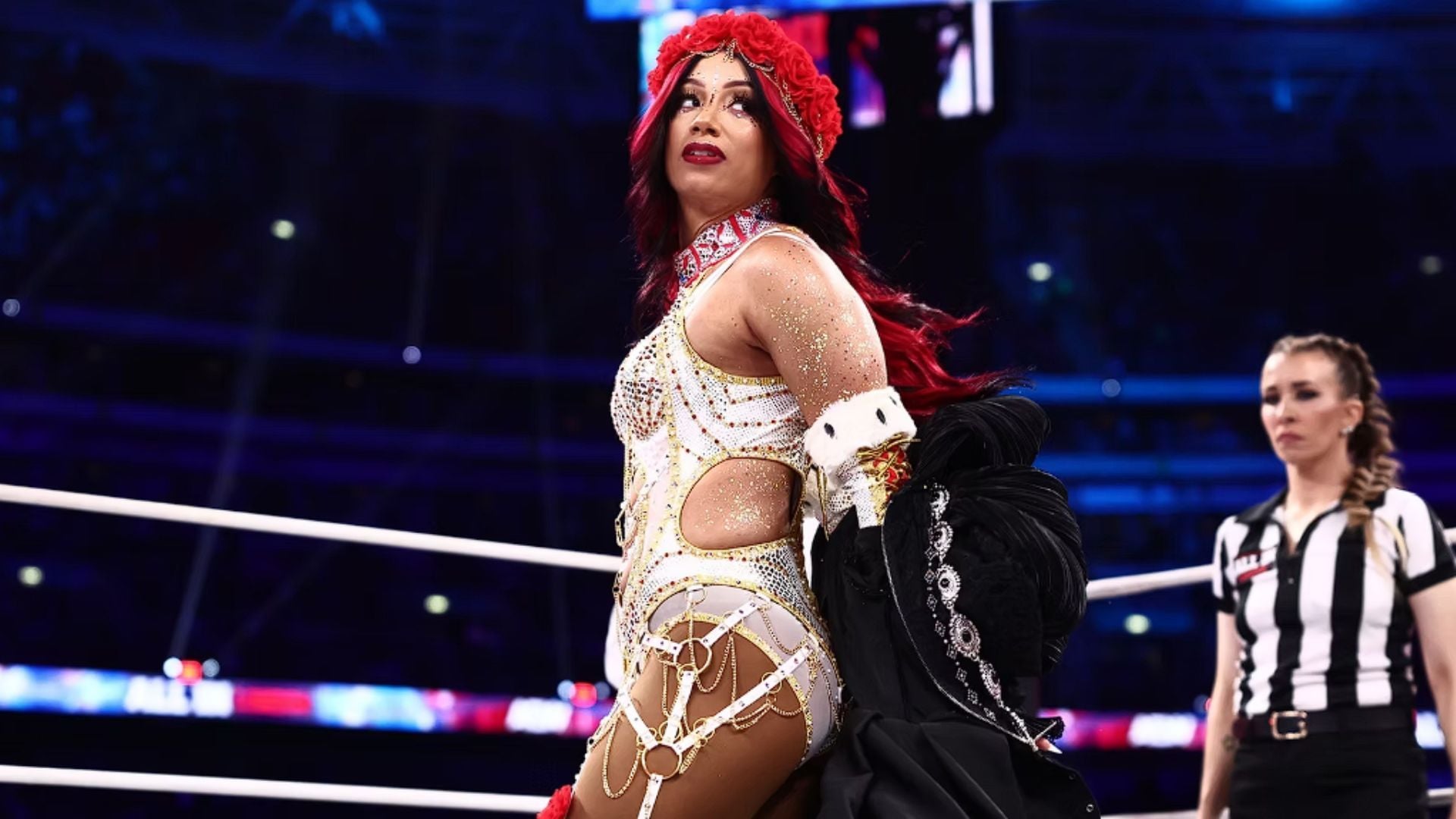 Mercedes Moné breaks character to send a message after showing up at huge event outside AEW