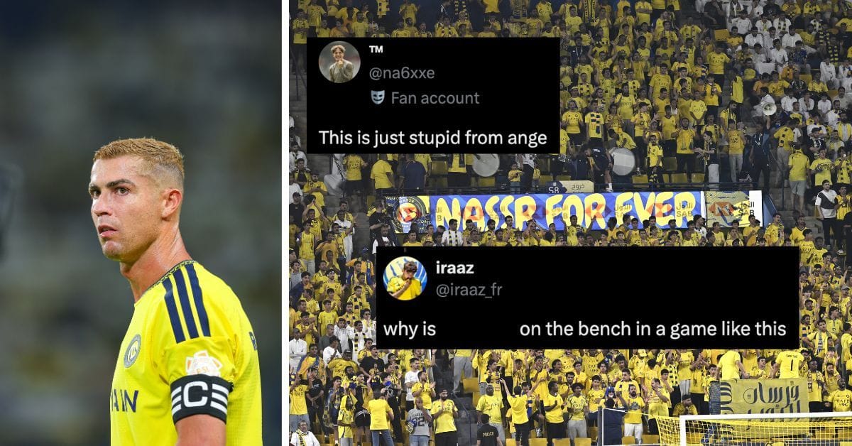 “This is just stupid” - Al-Nassr fans furious with Cristiano Ronaldo’s star teammate not being part of line-up vs Al-Ittihad