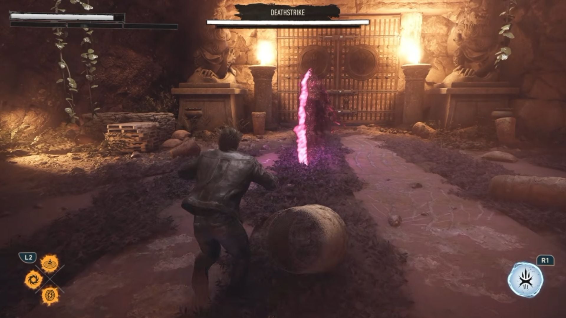 Defeat Deathstrike (Image via Sony Interactive Entertainment || YouTube/@AFGuidesHD)