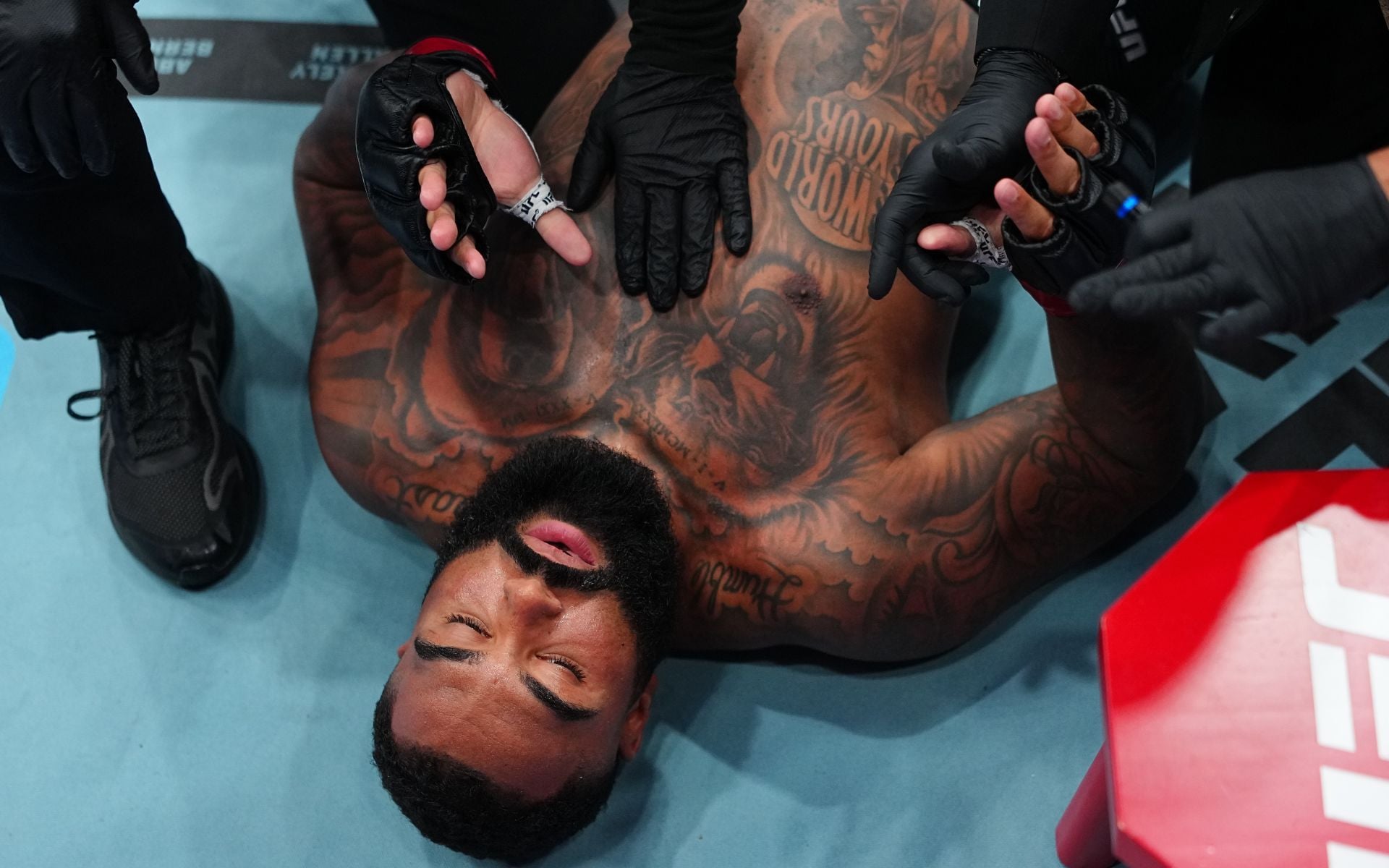 [Watch] Jon Jones left stunned as Gable Steveson gets KO'd in 12 seconds at UFC 331