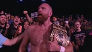 Jon Moxley as the AEW Men's World Champion (Image via X @AEW)