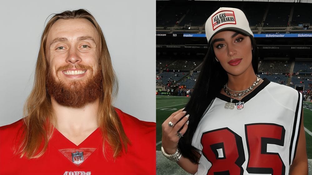 "So proud of him": George Kittle's wife Claire shares a kiss with wholesome message for 49ers TE's emotional return