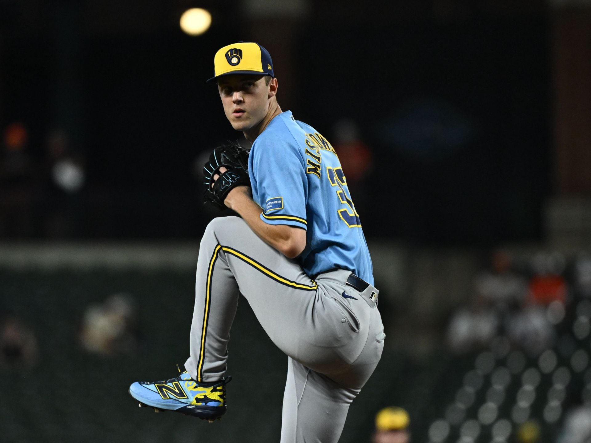 Milwaukee Brewers' Jacob Misiorowski has established himself as one of the best pitchers in the league - Source: Imagn