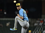 Milwaukee Brewers' Jacob Misiorowski has established himself as one of the best pitchers in the league - Source: Imagn
