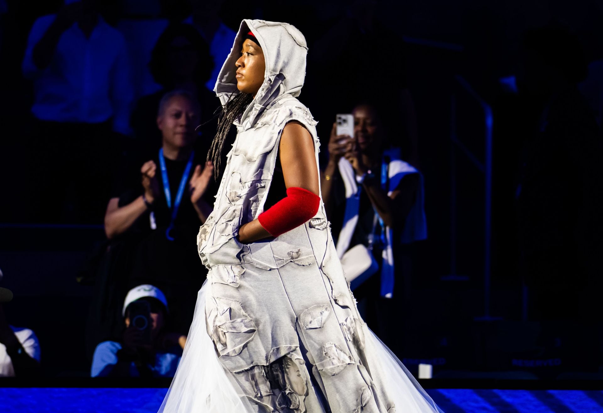 PICTURES: Naomi Osaka turns up the glamor in stunning flower-themed outfit for Milan Fashion Week