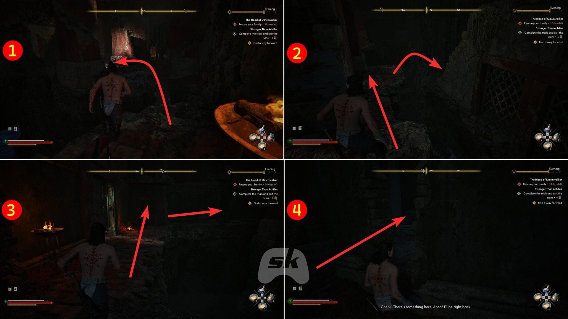 Go through this gap (Image via SK Gaming || Bandai Namco)