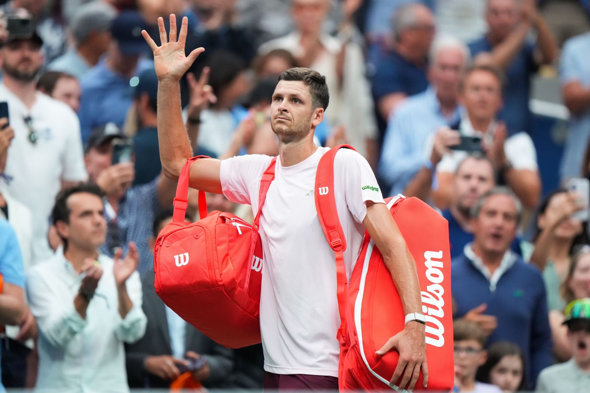 Hubert Hurkacz at the 2026 US Open (Source: Getty)